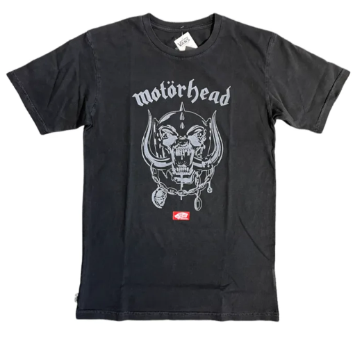 Vans Warpig Short Sleeve T shirt in Motorhead Black - M I L O S P O R T