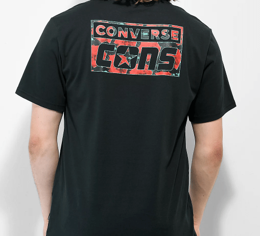 Converse Much Love Short Sleeve Tee in Black - M I L O S P O R T