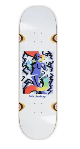 Polar Shin Sanbongi Queen Wheel Wells Skateboard Deck in 9'' - M I L O S P O R T
