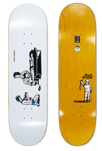 Polar Paul Grund Photographer Skateboard Deck in 1991 Cruiser - M I L O S P O R T