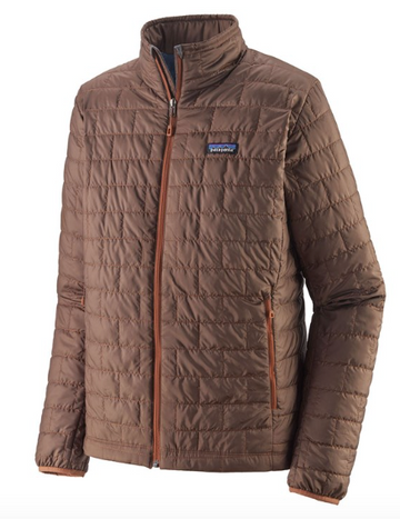 Patagonia Mens Nano Puff Jacket in Cone Brown 2023