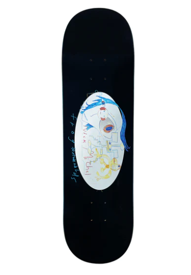 Frog Mysterious Eye (Nick Michel) Skateboard in Black - M I L O S P O R T