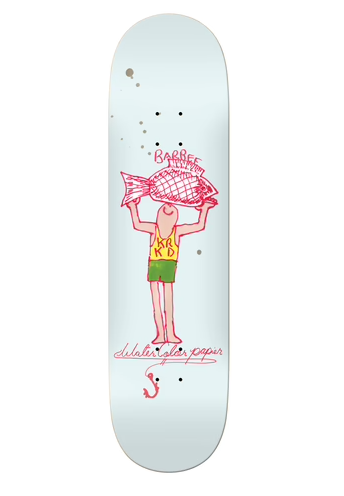 Krooked Barbee Watercolor Skateboard in 8.62 " - M I L O S P O R T