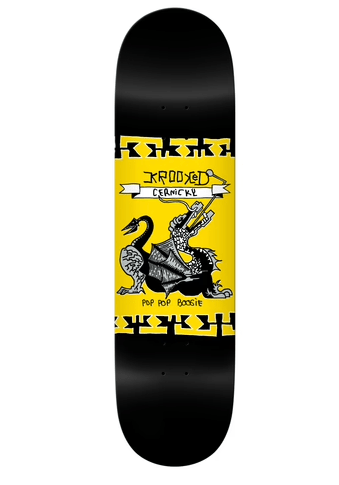 Krooked Cernicky Boogie Skateboard in 8.25 