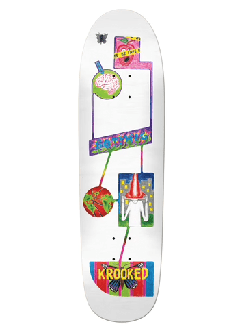 Krooked Gottwig Be Safe Skateboard in 8.88 