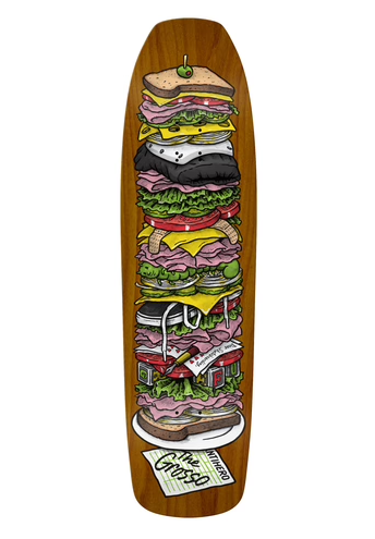 Antihero Grosso Dagwood Roast Beef Skateboard Deck - M I L O S P O R T