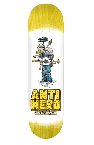 Antihero Daan Street Skateboard in 8.25 " - M I L O S P O R T
