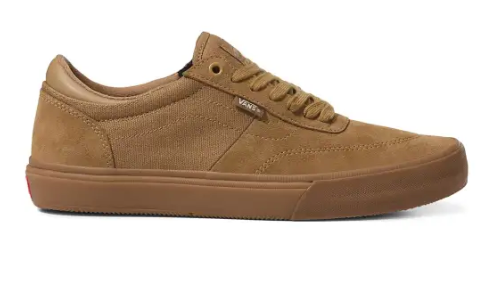 Vans Gilbert Crockett Skate Shoe in Brown and Gum - M I L O S P O R T