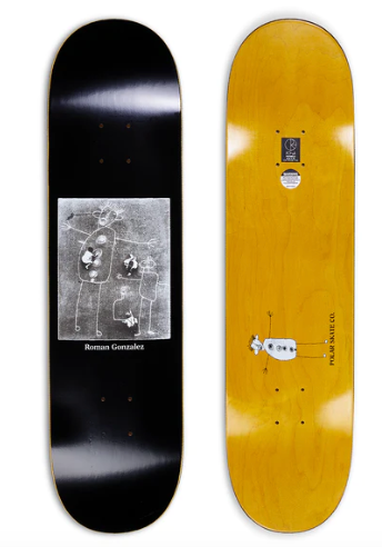 Polar Roman Gonzalez Bernard Skateboard in 8.25'' - M I L O S P O R T