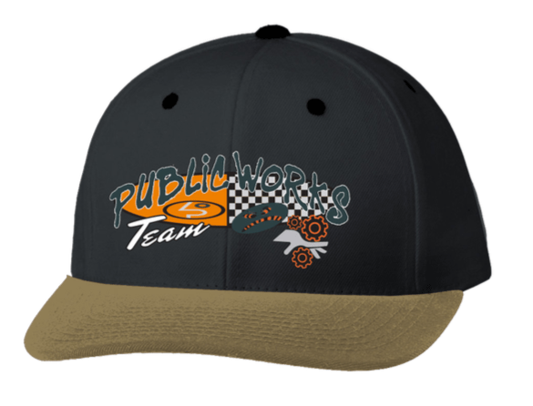 Public Public Works Cap in Black 2023 - M I L O S P O R T