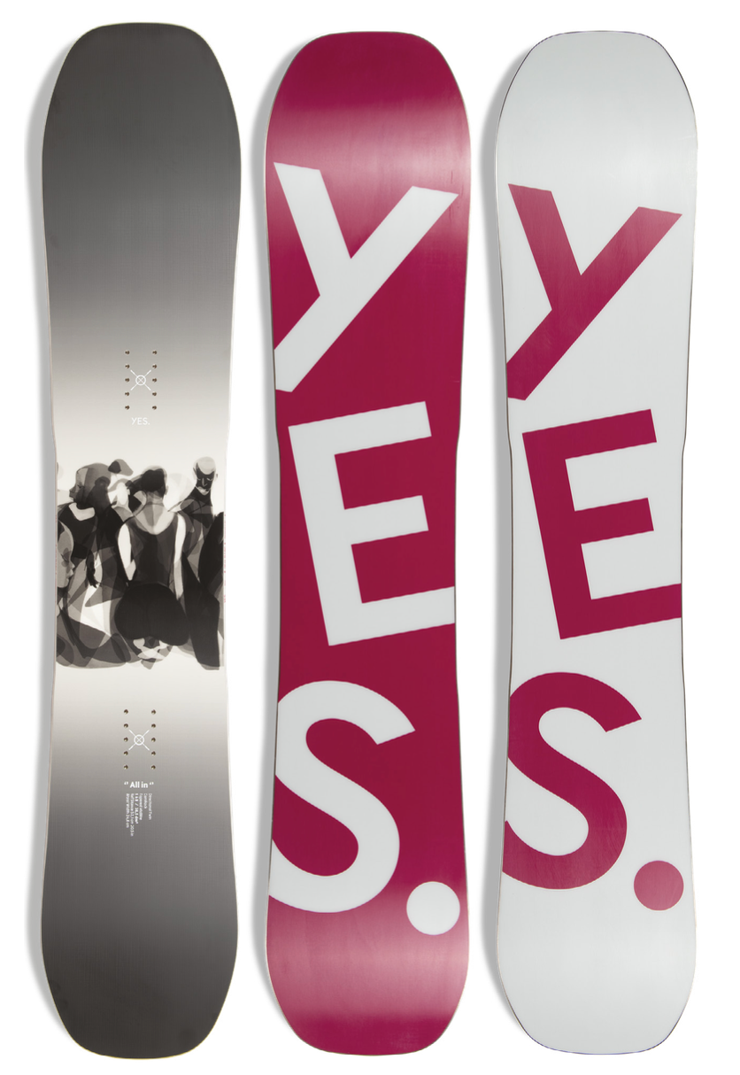 Yes All In Snowboard 2024 - M I L O S P O R T