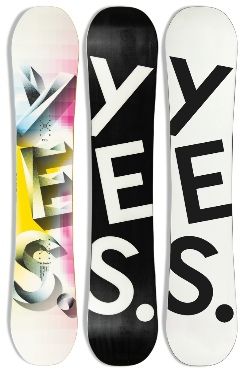 Yes Basic Womens Snowboard 2024 - M I L O S P O R T