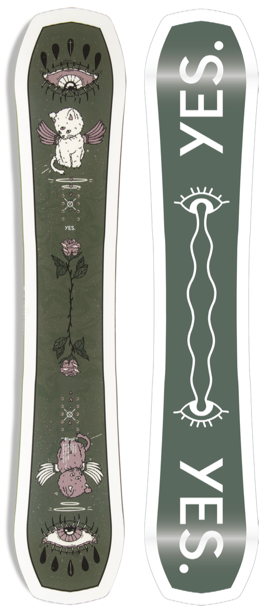 Yes Rival Womens Snowboard 2024 - M I L O S P O R T