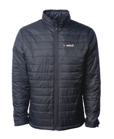 Milosport Hyper Puff Flag Insulator Jacket in Black - M I L O S P O R T