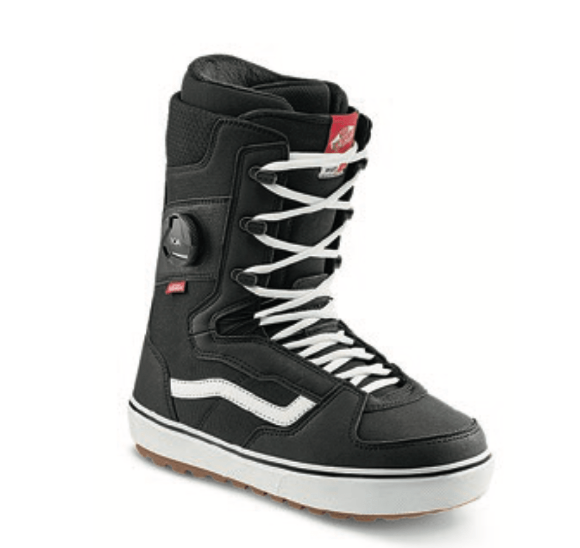 Vans Invado OG Snowboard Boot in Black and White 2024 - M I L O S P O R T