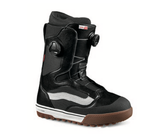 Vans Aura Pro Snowboard Boot in Black and White 2024 - M I L O S P O R T