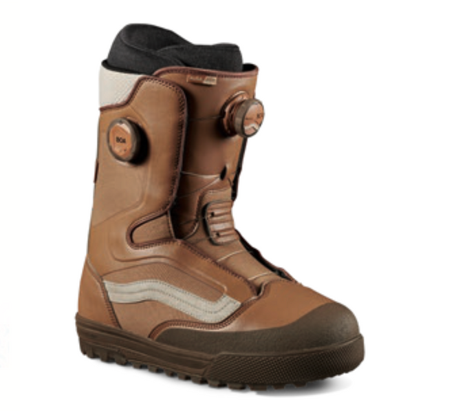 Vans Aura Pro Snowboard Boot in Tobacco and Gum 2024 - M I L O S P O R T