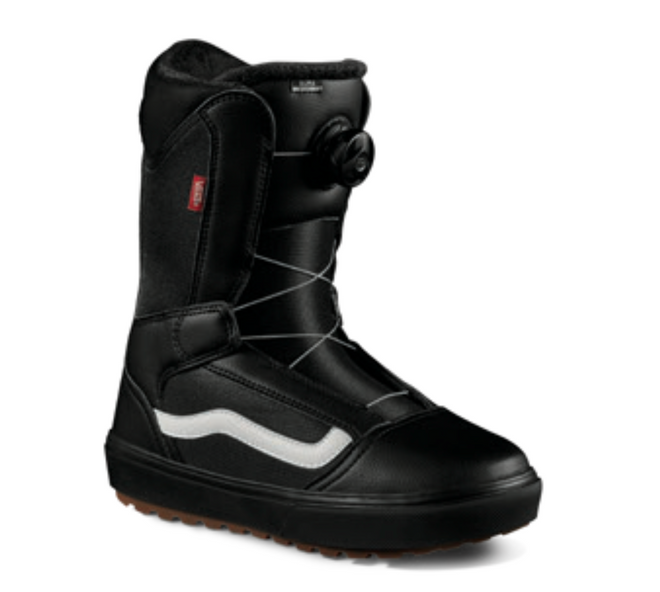 Vans Aura Linerless Snowboard Boot in Black and Gum 2024