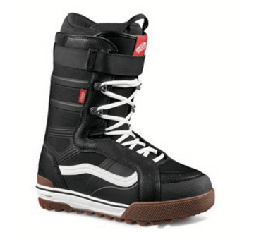 Vans Hi Standard Pro Snowboard Boot in Black and White 2024