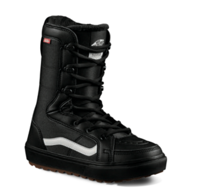 Vans Hi Standard Linerless Snowboard Boot in Black and Gum 2024