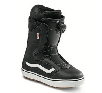 Vans Encore OG Womens Snowboard Boot in Black and White 2024