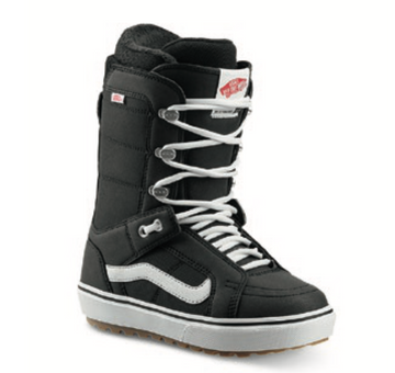 Vans Hi Standard OG Womens Snowboard Boot in Black and White 2024