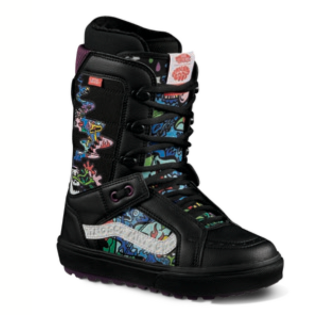 Vans Hi Standard OG Womens Snowboard Boot in Black and Multi Color 2024 - M I L O S P O R T