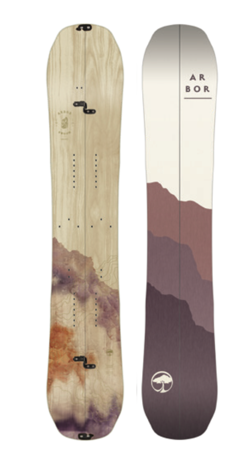 Arbor Swoon Rocker Womens Split Snowboard 2024 - M I L O S P O R T