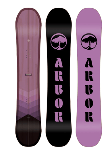 Arbor Ethos Rocker Womens Snowboard 2024