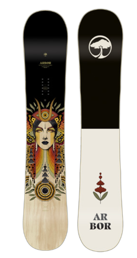 Arbor Cadence Camber Womens Snowboard 2024 - M I L O S P O R T