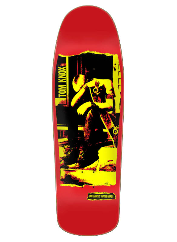 Santa Cruz Tom Knox Punk Re Issue Skate Deck in 9.89'' - M I L O S P O R T