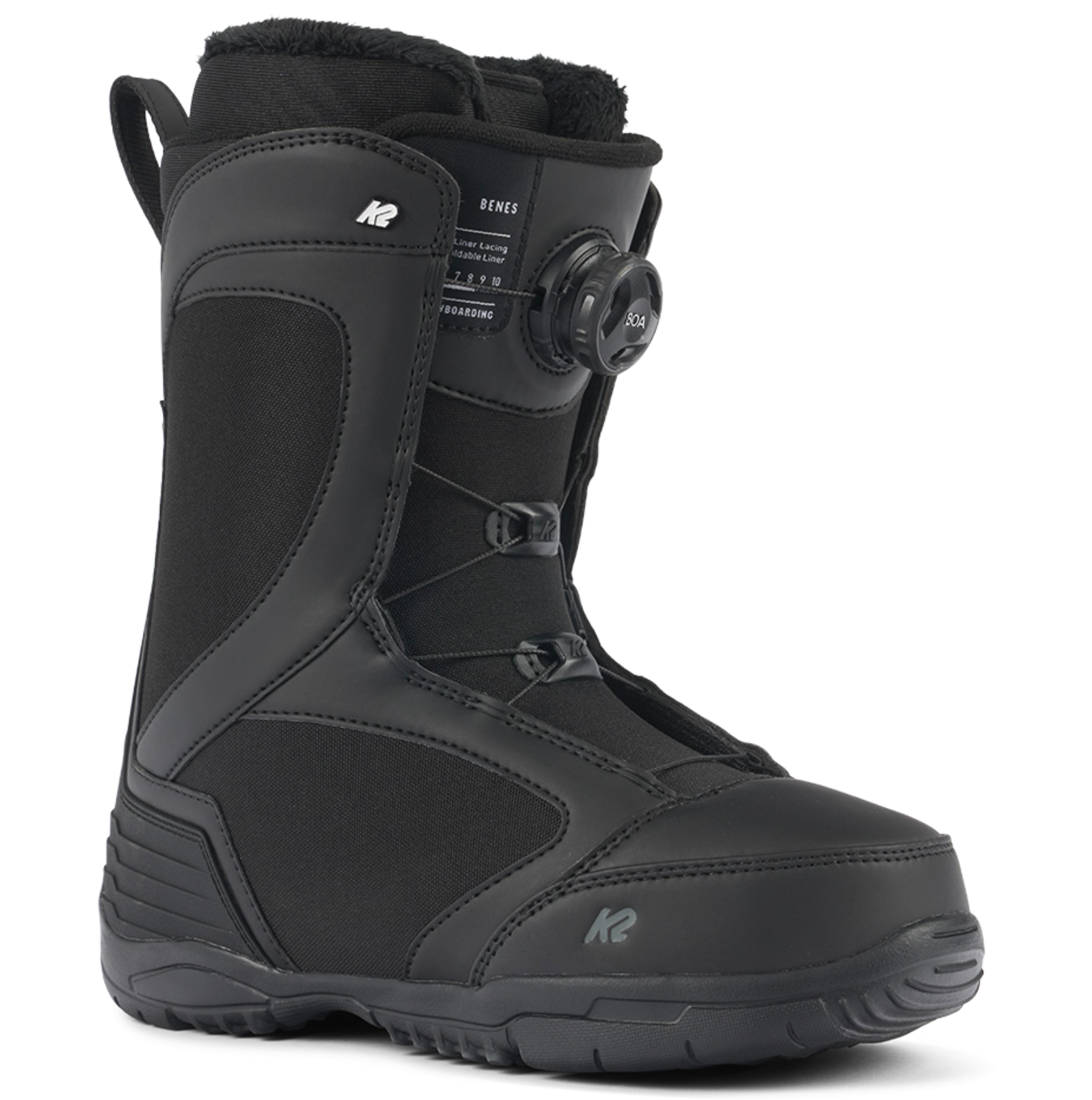 K2 Benes Womens Snowboard Boots in Black 2024 - M I L O S P O R T