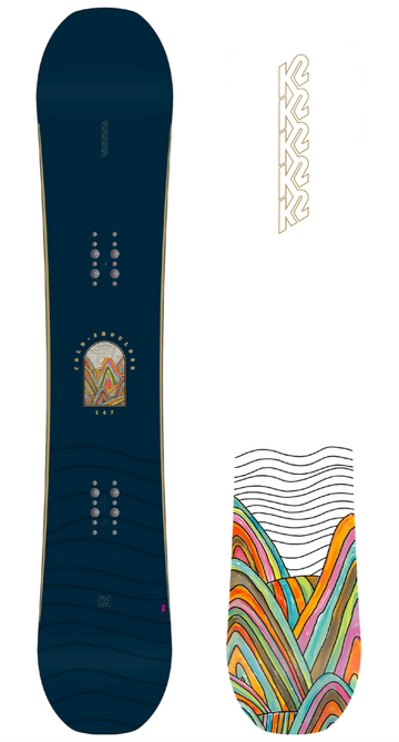 K2 Cold Shoulder Womens Snowboard 2024
