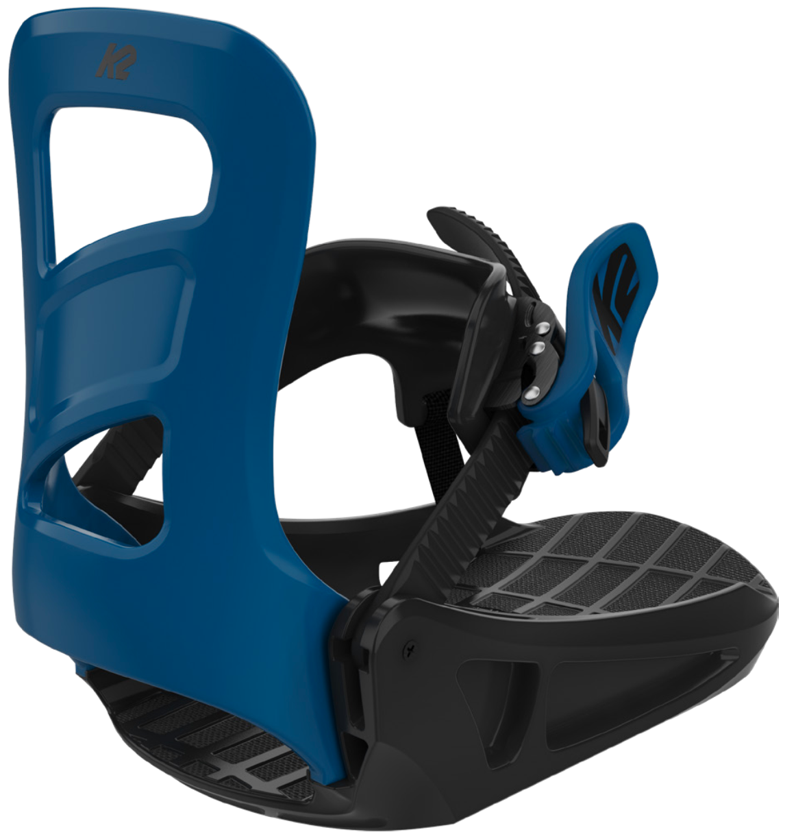 K2 Mini Turbo Kids Snowboard Bindings in Blue 2024 - M I L O S P O R T