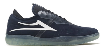 Lakai Mod Skate Shoe in Navy Suede