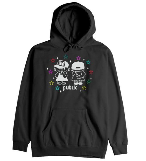 Public Sneaky Jib Hooded Sweatshirt in Black 2024 - M I L O S P O R T