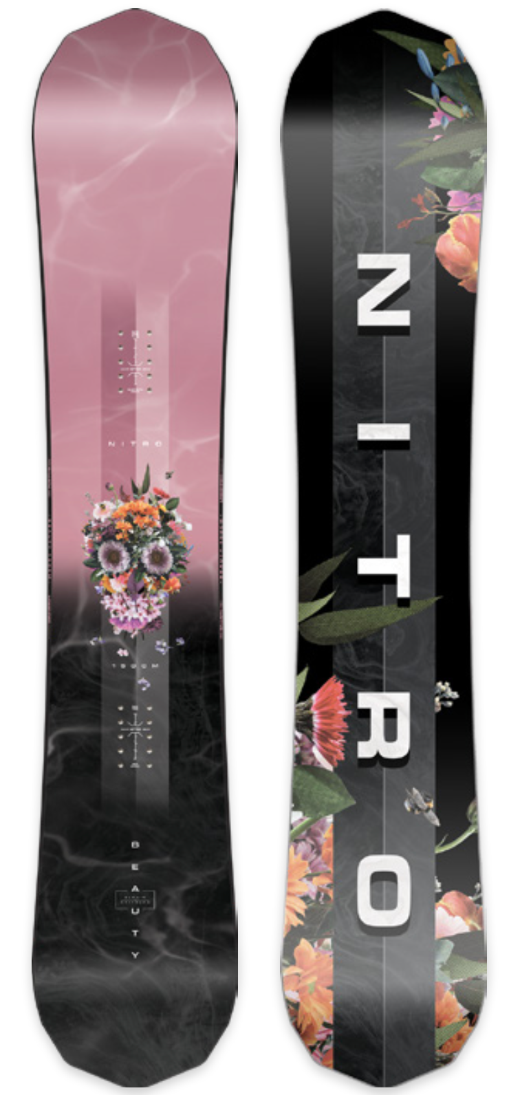 Nitro Beauty Womens Snowboard 2024 - M I L O S P O R T