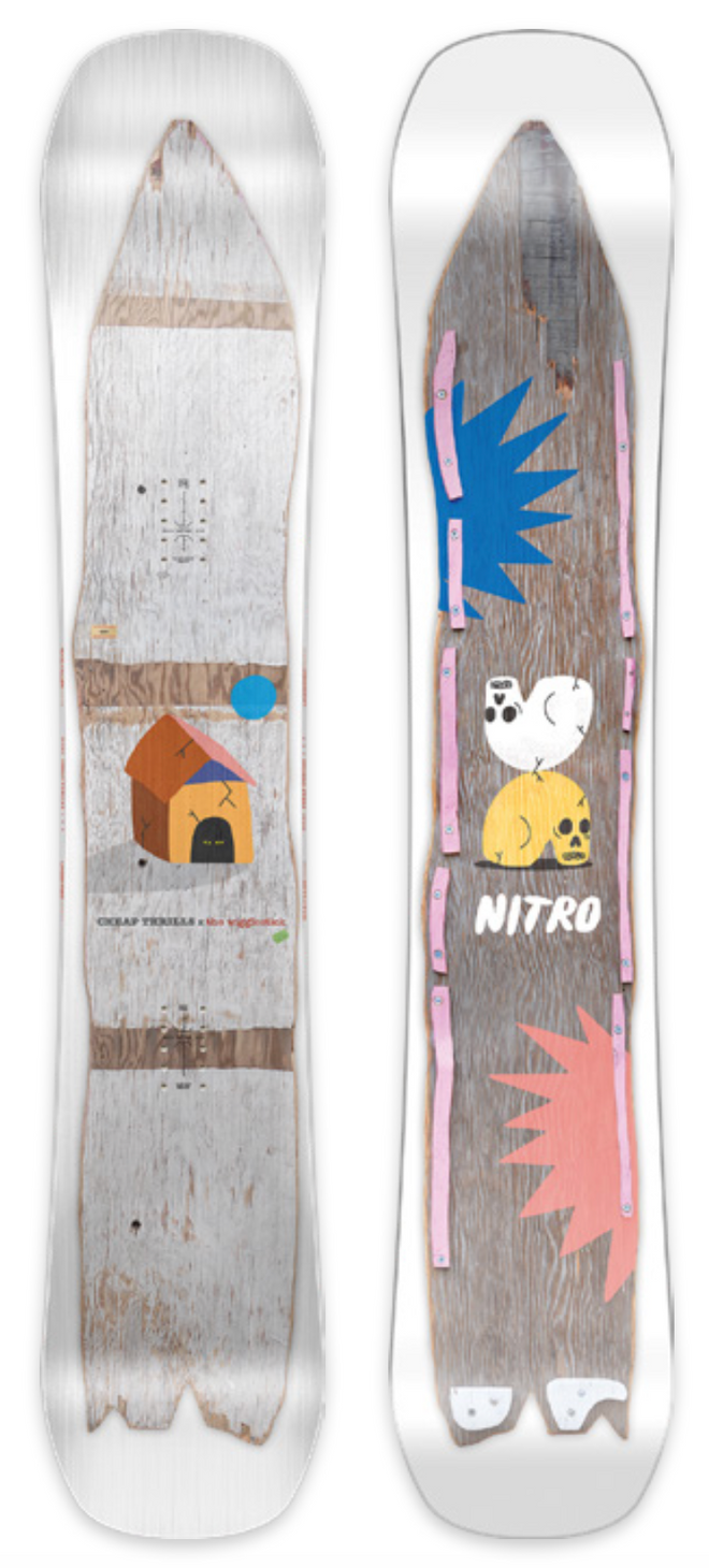 Nitro Cheap Trills Snowboard 2024 - M I L O S P O R T