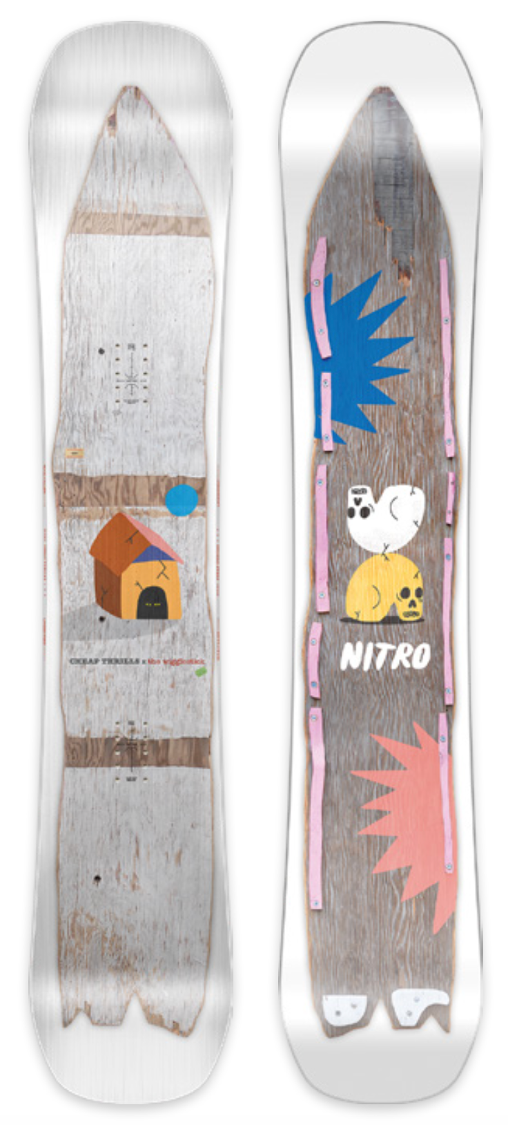 Nitro Cheap Trills Snowboard 2024 - M I L O S P O R T