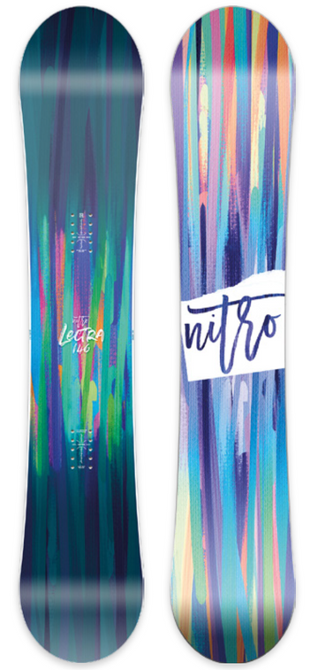 Nitro Lectra Brush Womens Snowboard 2024