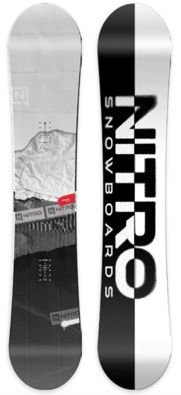 Nitro Prime Raw Snowboard 2024 - M I L O S P O R T