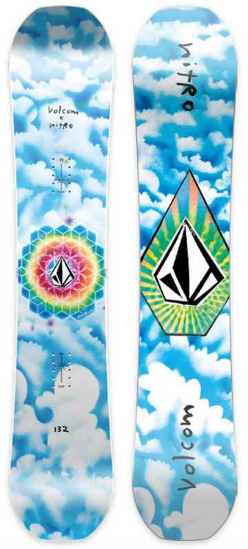 Nitro Ripper Kids X Volcom Kids Snowboard 2024