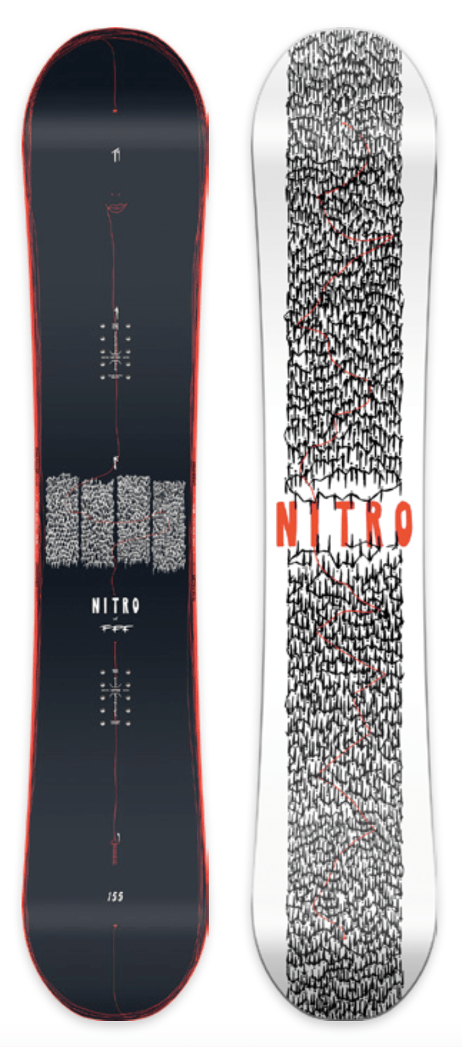 Nitro T1 X Fff Snowboard 2024 - M I L O S P O R T
