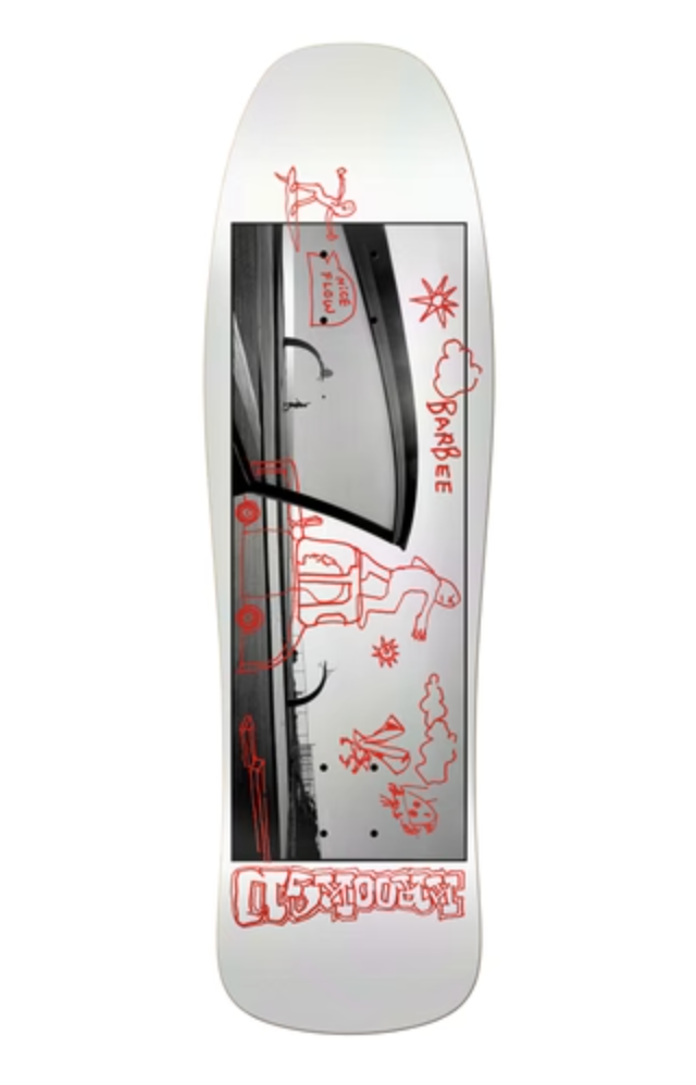 Krooked Barbee Aperture Skateboard Deck in 9.5