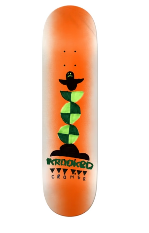 Krooked Cromer Air Skateboard Deck in 8.38 - M I L O S P O R T