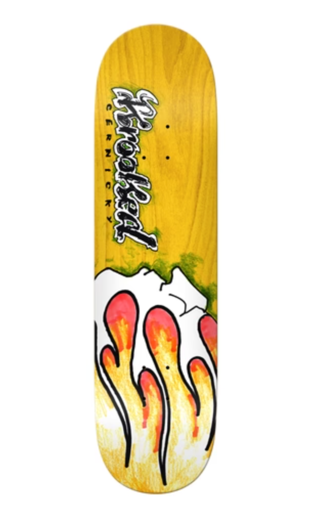 Krooked Cernicky Gastown Skateboard Deck in 8.62