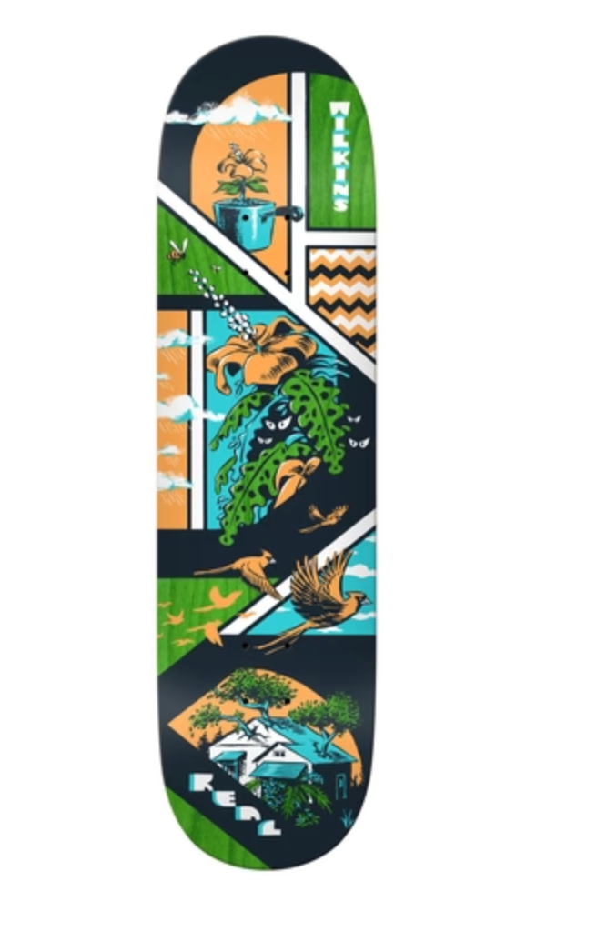 Real Wilkins Storyboard Skateboard Deck in 8.5