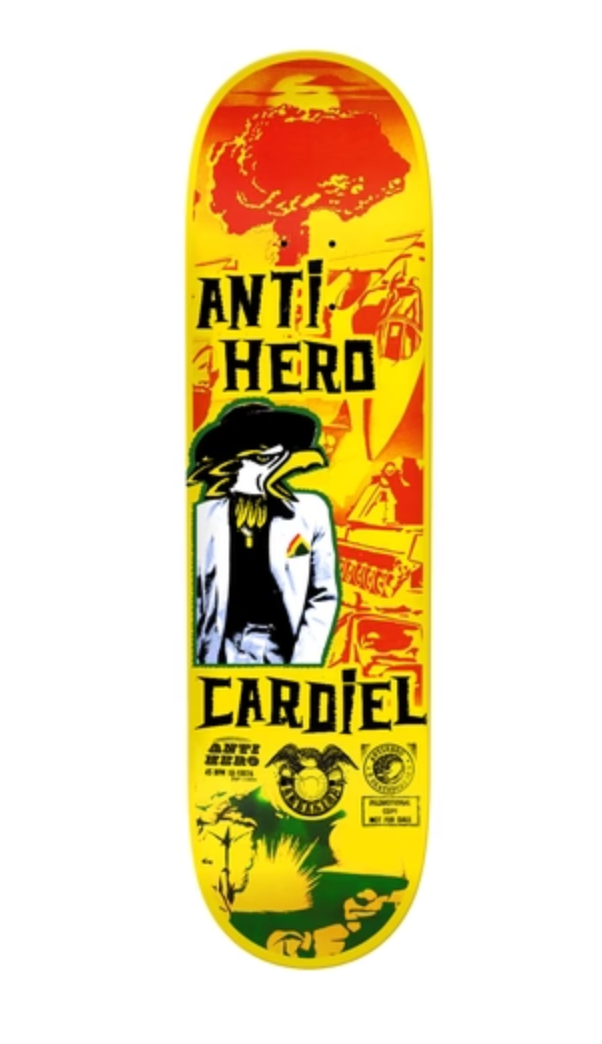 Antihero Cardiel Selector Skateboard Deck in 8.62 - M I L O S P O R T