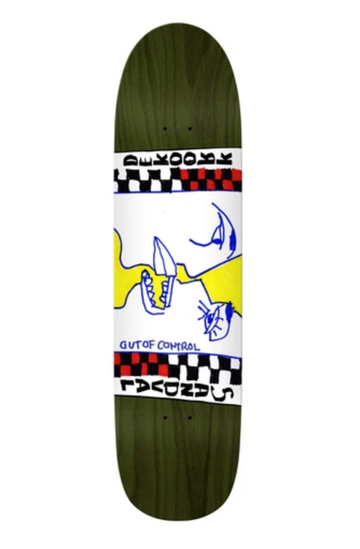 Krooked Sandoval Control Skateboard Deck in 8.25
