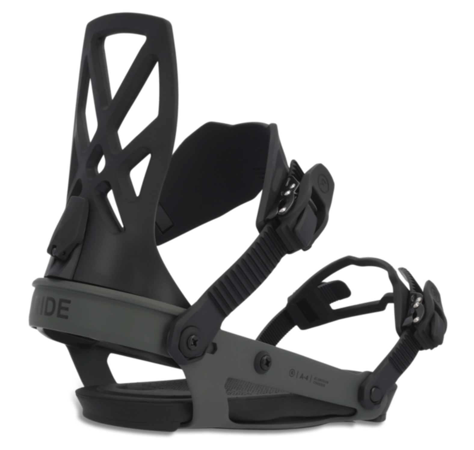 Ride A-4 Snowboard Binding in Black 2024 - M I L O S P O R T
